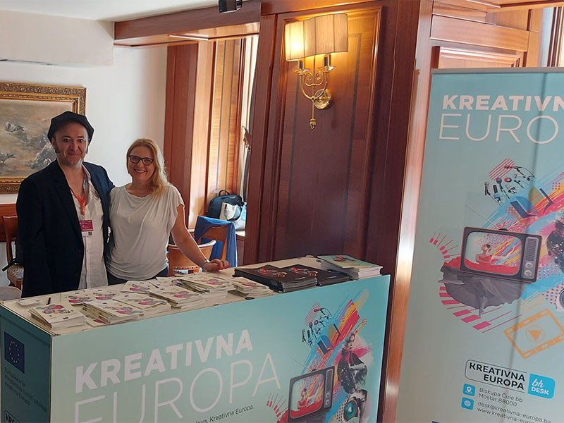 Saidin Salkić u posjetu BIH Deska