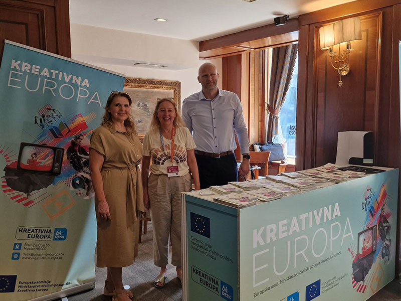 Menadžerica potprograma MEDIA u posjeti BIH Deska