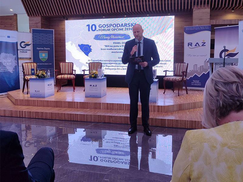Desk na Gospodarskom forumu općine Žepče